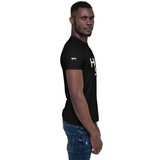 I See You Coming — Statement Unisex Short Sleeve T-Shirt in Black