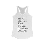 Racerback Tank Affirmation by m.v.k