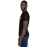 I See You Coming — Statement Unisex Short Sleeve T-Shirt in Black